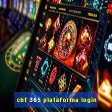 cbf 365 plataforma login